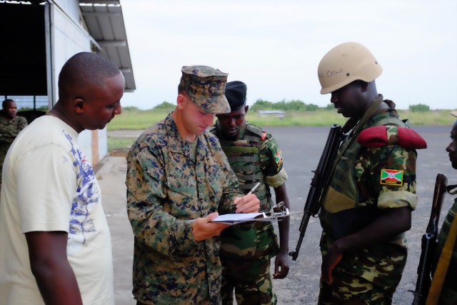 U.S. ASSISTS BURUNDI WITH DEPLOYMENT TO CENTRAL AFRICAN REPUBLIC