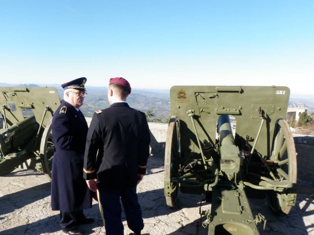 Airborne artillerymen celebrate Saint Barbara's Day with Sammarinese partners