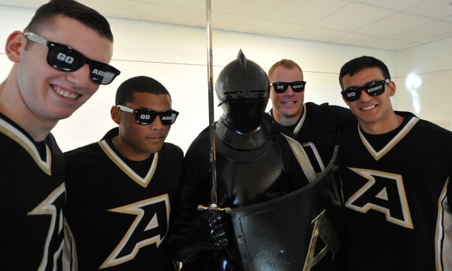 Army-Navy Game Pep Rally at Pentagon