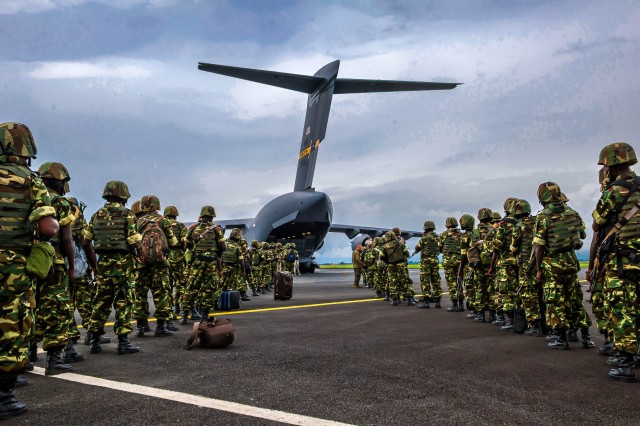 Burundi soldiers arrive in Central African Republic