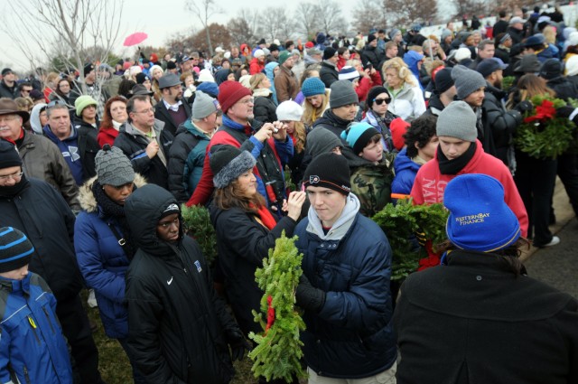 Wreaths Across America, 2013, Arlington Cemetery