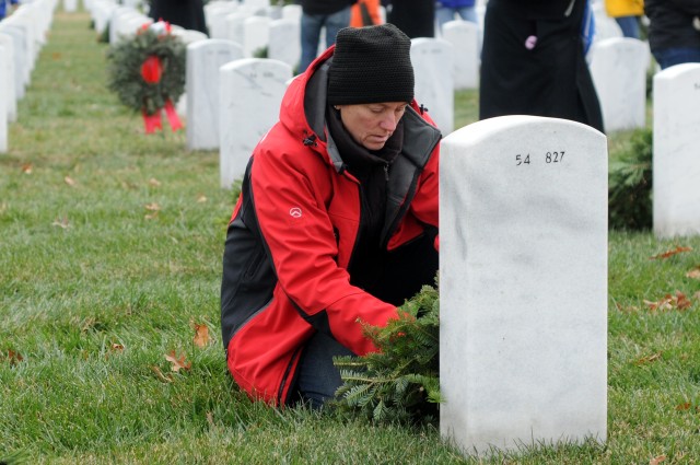 Wreaths Across America, 2013, Arlington Cemetery
