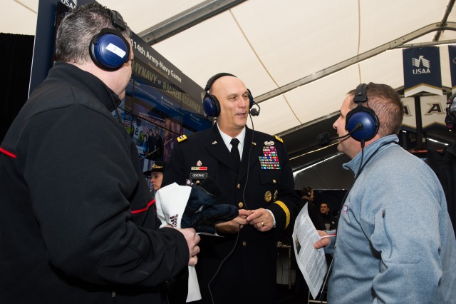 Army Chief of Staff Attends 114th Army-Navy Game