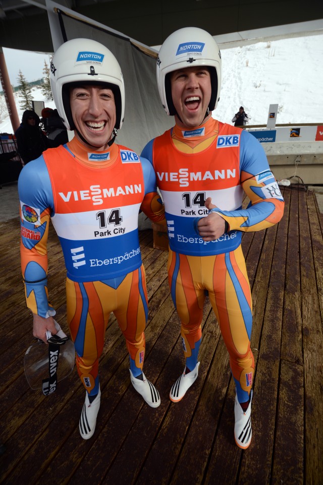 Luge doubles Olympians