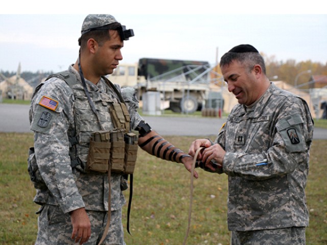 Chaplain of the few serves the many