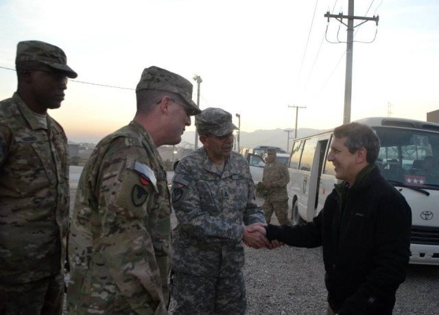 401st AFSB leadership welcomes DOD top logisticians