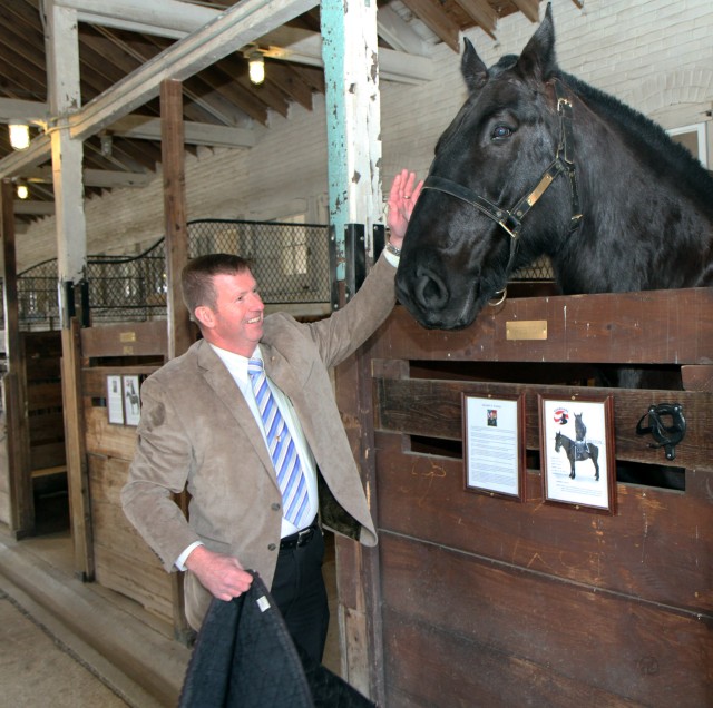 Fort Sam Houston Caisson horse named for former SMA