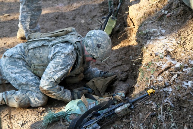 Bastogne's newest expert infantrymen