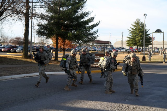 Bastogne's newest expert infantrymen