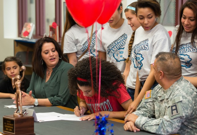 5th AR Family Member receives volleyball scholarship to University of New Mexico