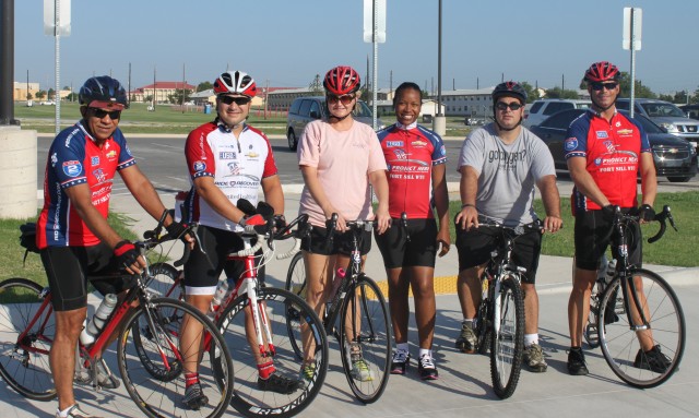 Wounded warrior cyclist