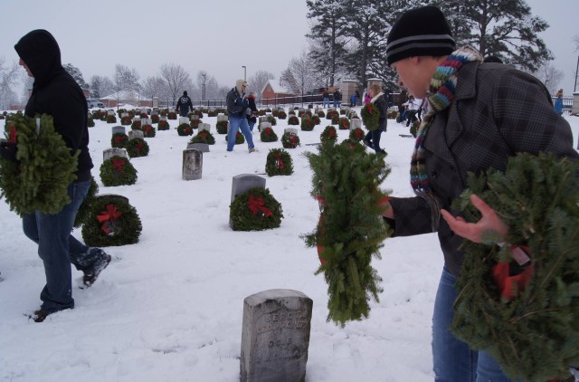 Area cemeteries participate in Wreaths Across America 