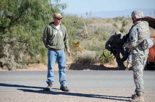 Task Force Stallion & 211th MP Co Conduct External Security Training