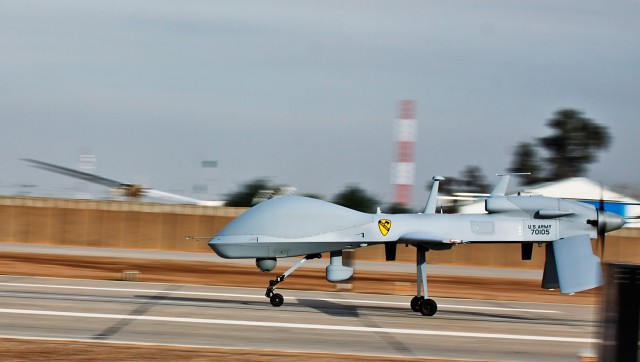 Grey Eagle unmanned aircraft