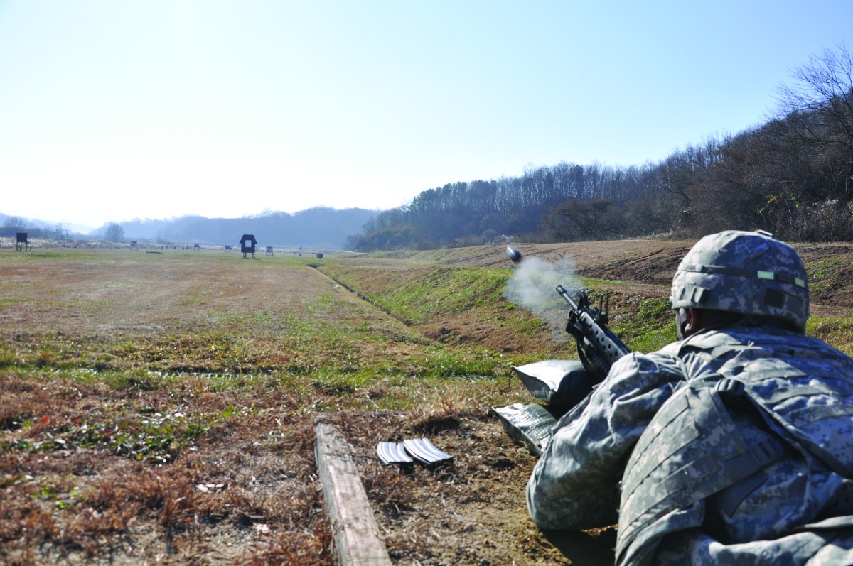 Guardians hold weapons qualification week Article The United States