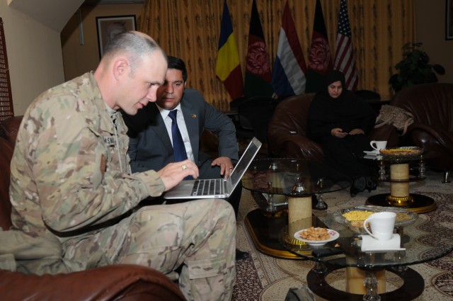 Afghan Hand formed partnership works for Kandahar Airport