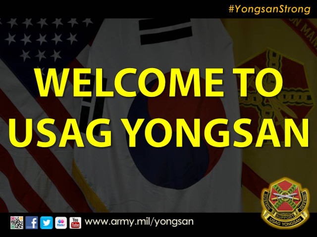 Welcome to USAG Yongsan!