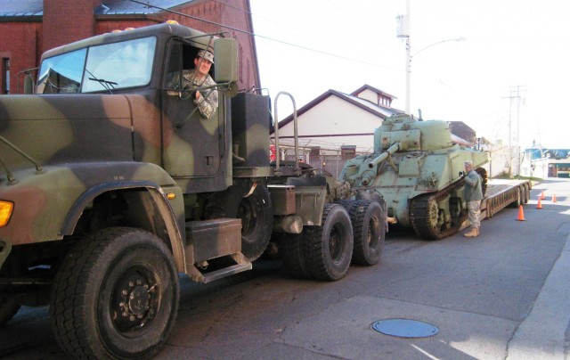 New York National Guard maintenance technicians revamp historic militry vehicles for display