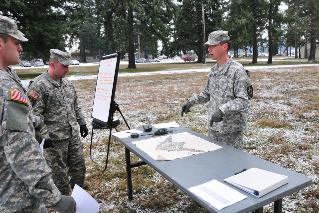 Fire support soldiers certify on FO skills