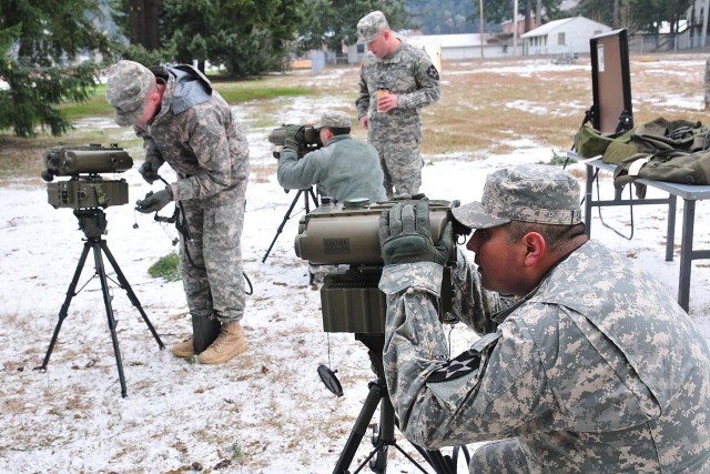 Fire support soldiers certify on FO skills