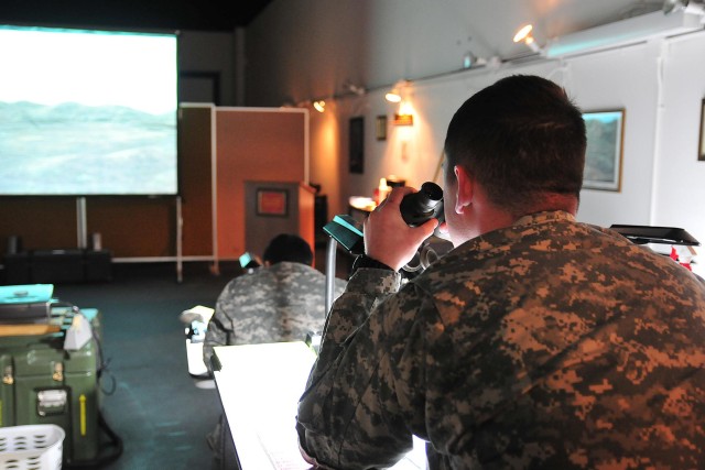 Fire support soldiers certify on FO skills