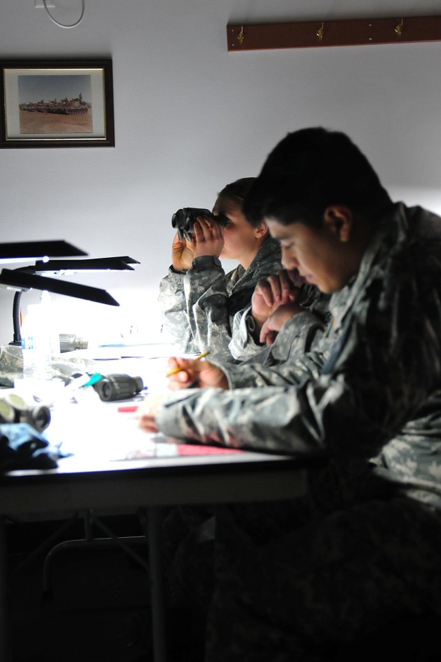 Fire support soldiers certify on FO skills