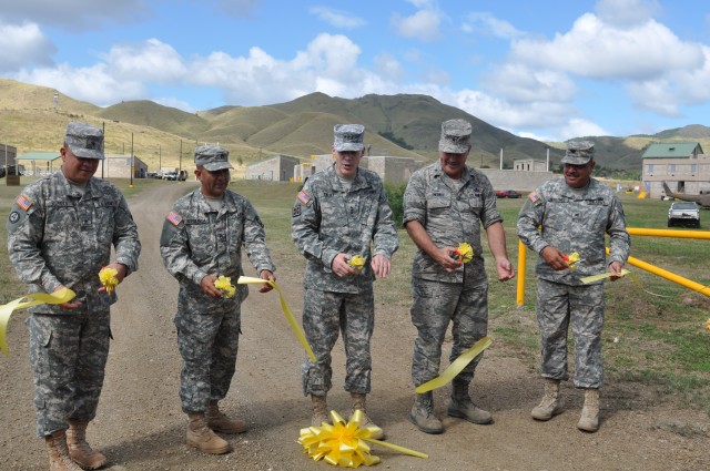 Senior Leaders cut ribbon on new training site at Camp Santiago