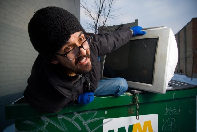 Dumpster Diving; One man's trash is another man's treasure