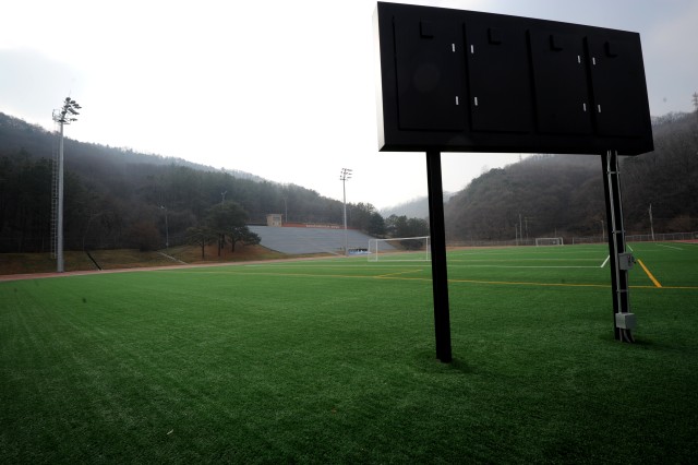 Stadium bears name of war hero