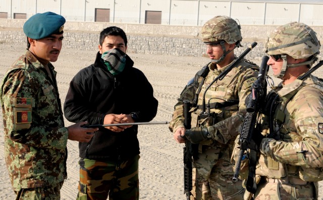 Afghan Army Engineers Behind the Wheel