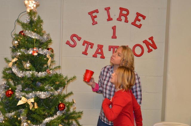Christmas at the firehouse