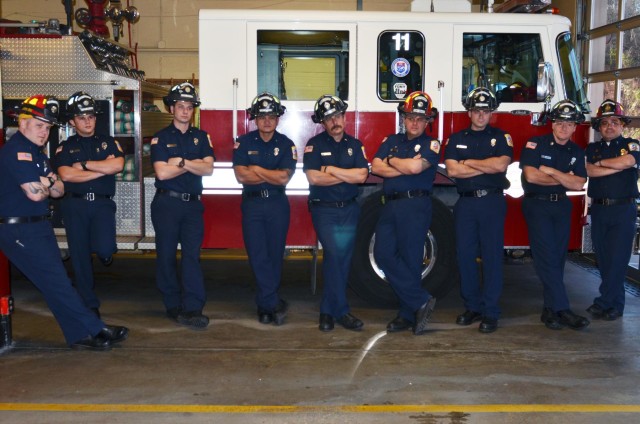 Christmas at the firehouse