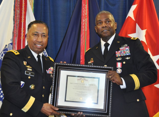 AMC honors its deputy chief of staff with farewell, awards ceremony ...