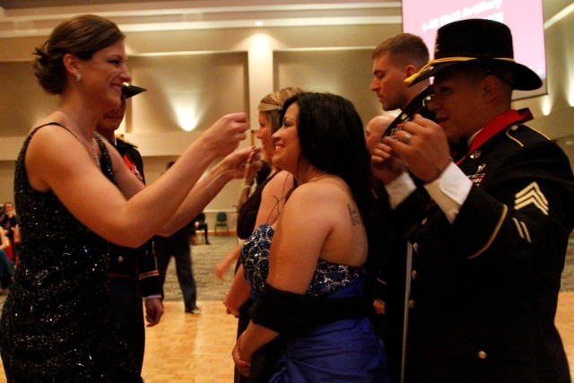Dragons honor Soldiers, spouses at Saint Barbara's Day Ball
