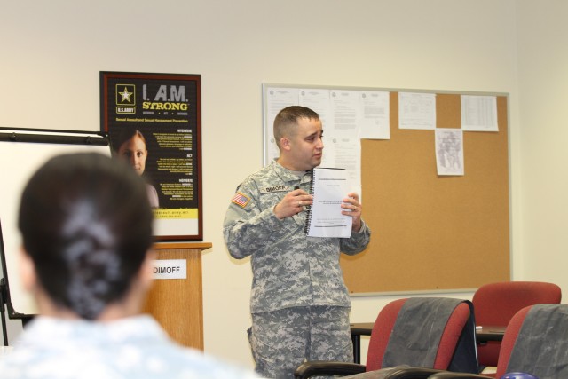 94th Training Division Soldier conquers jitters, wins 80th Training Command Instructor of the Year