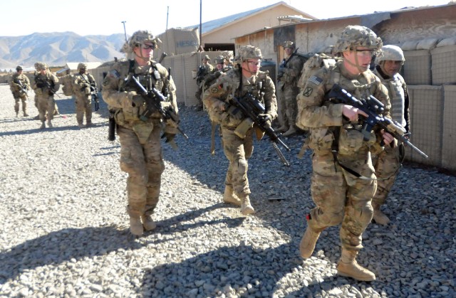 Spartan Brigade 'lives on amber' in Afghanistan | Article | The United ...