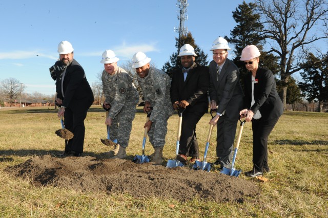 Post breaks ground on lodging tailor made for troops
