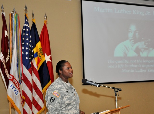 I have a dream speech by Maj. Barbara Givens of Fort Irwin's Weed Army Community Hospital