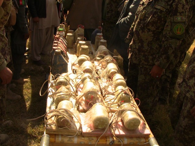 Afghan National Army conducts large-scale operation