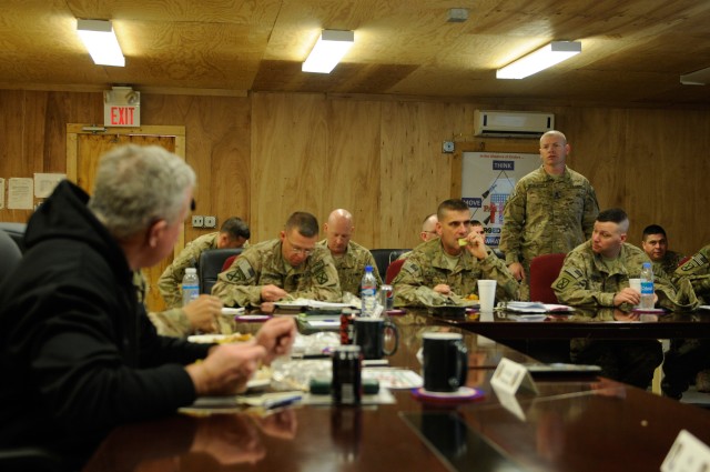 Former ISAF Commander Visits Task Force Patriot | Article | The United ...