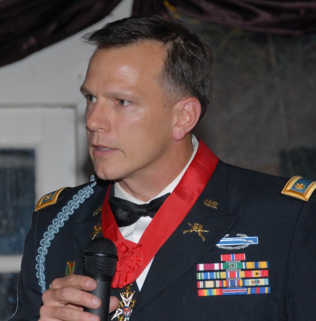 Major Sean Flynn, the new commander of New York's "Fighting 69th"