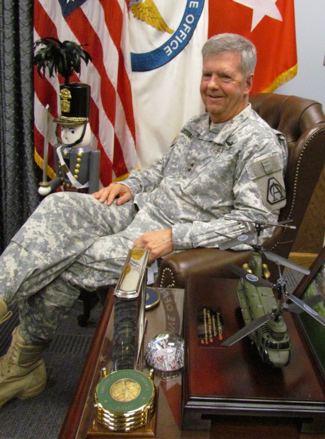 SENIOR AVIATOR RETIRES