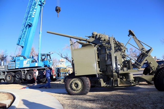 New gun at Fort Sill