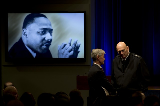 Col. Greg D. Gadson gives keynote address at DOD's Dr. Martin Luther King, Jr. Observance