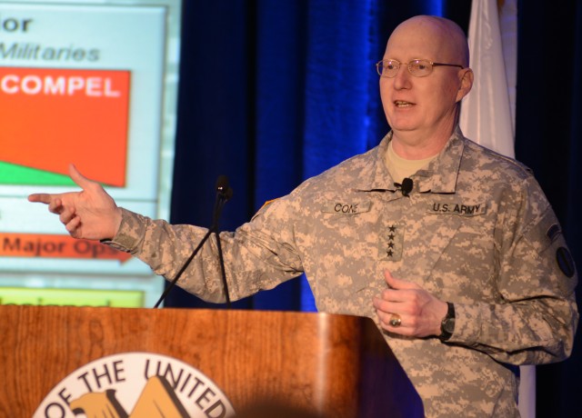 TRADOC commander at AUSA Aviation Symposium