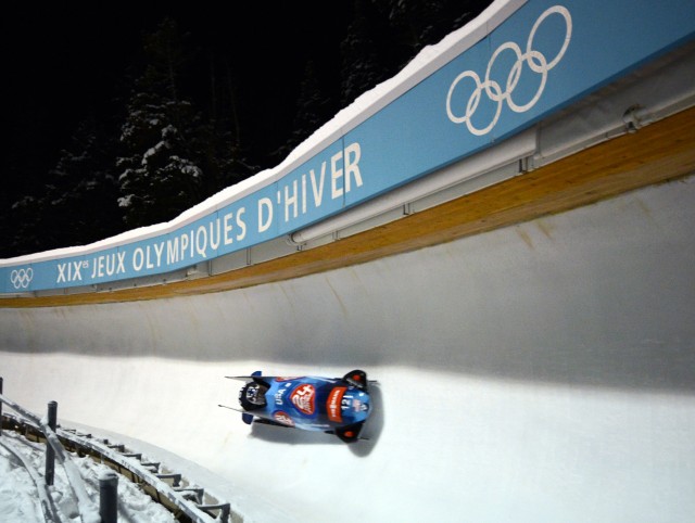 Two-man Bobsled event