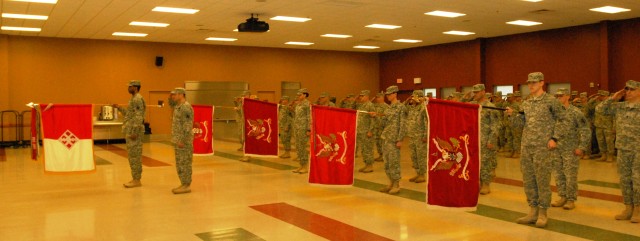 Constable relinquishes command of 411th Engineer Brigade