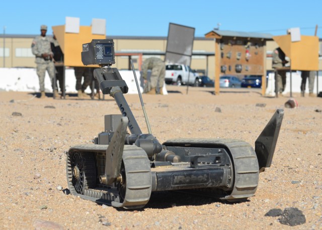 Soldiers of 3-2 SBCT, 7th ID conduct counter improvised explosive device training