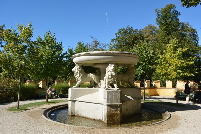 Hohenschwangau fountain