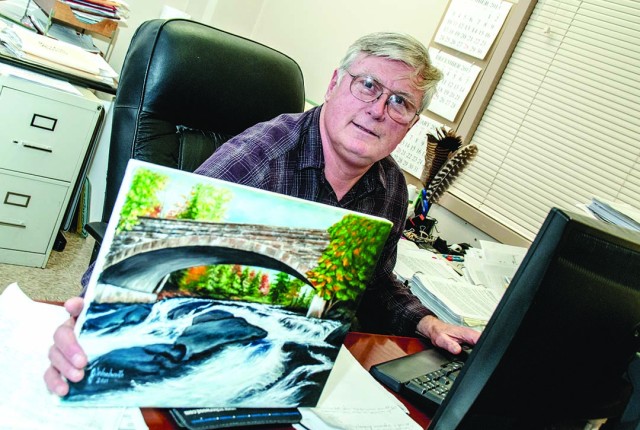 Art adds color to Fort Drum employee's life
